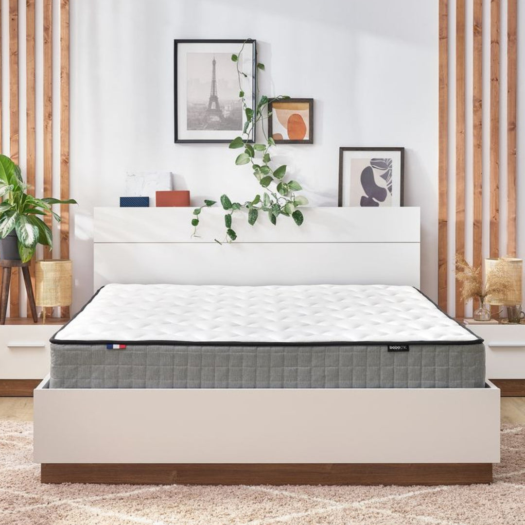 Matelas à ressorts ensachés BOBOCHIC Apolline 160x200 cm