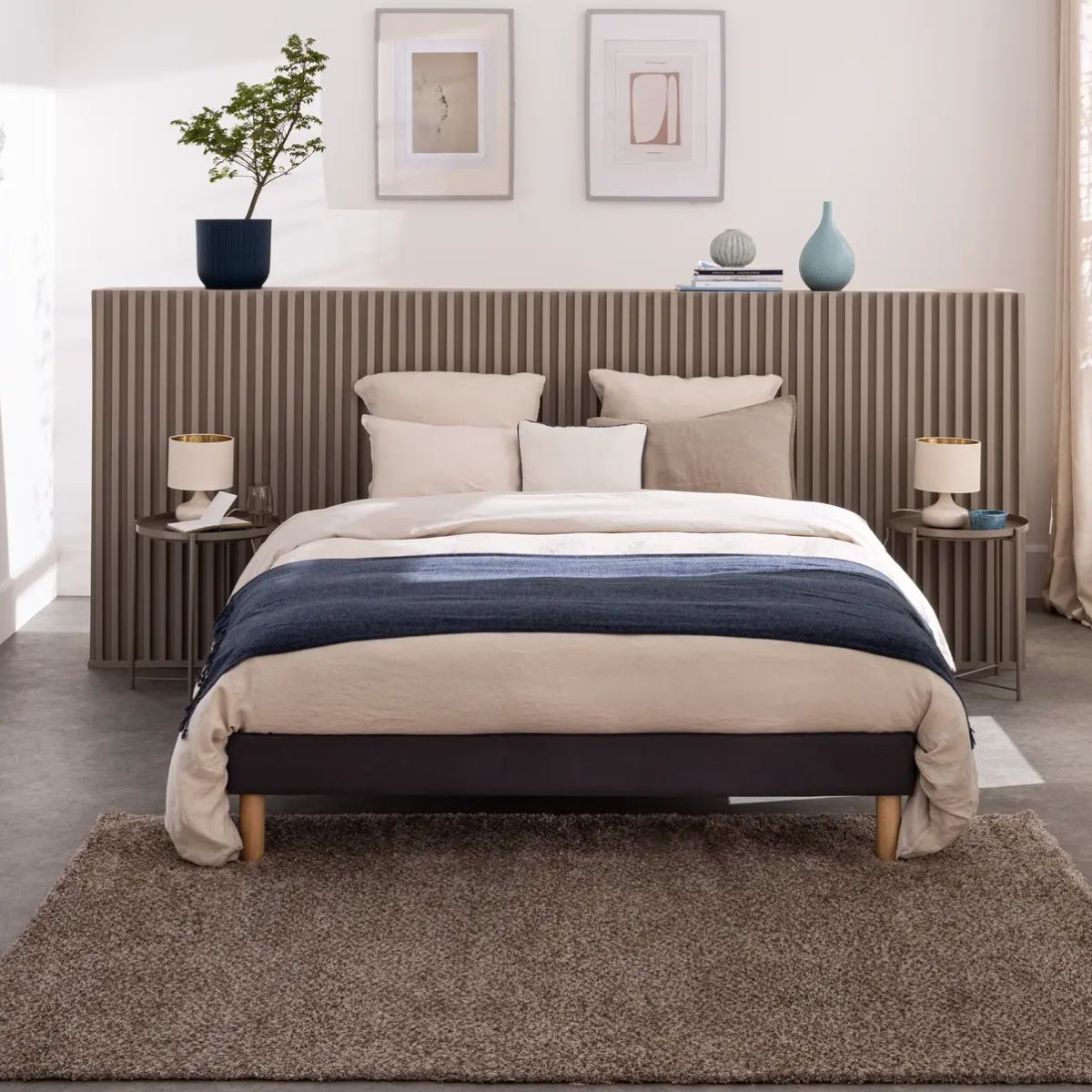Matelas BULTEX 140X190cm ELEMENTAL