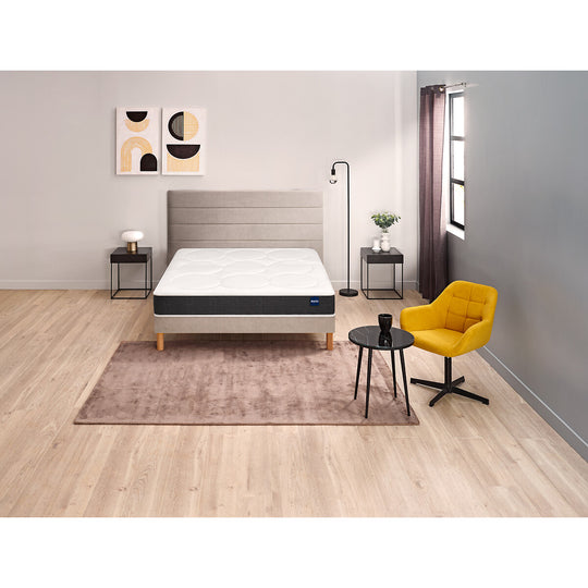 Matelas BULTEX mousse, soutien ferme, accueil enveloppant, 160x200cm