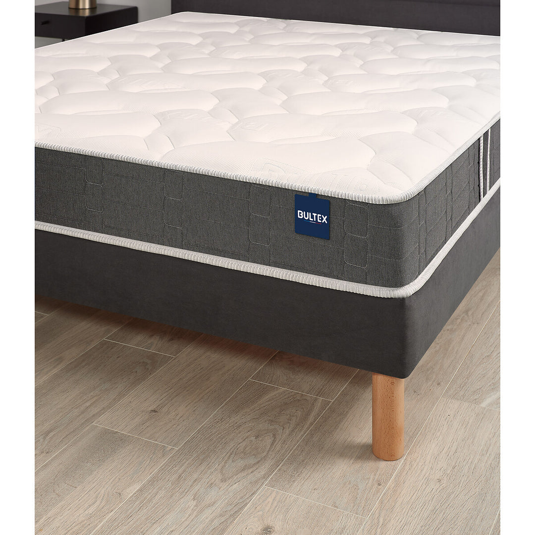 Matelas BULTEX mousse, soutien ferme, accueil moelleux, 90x190cm