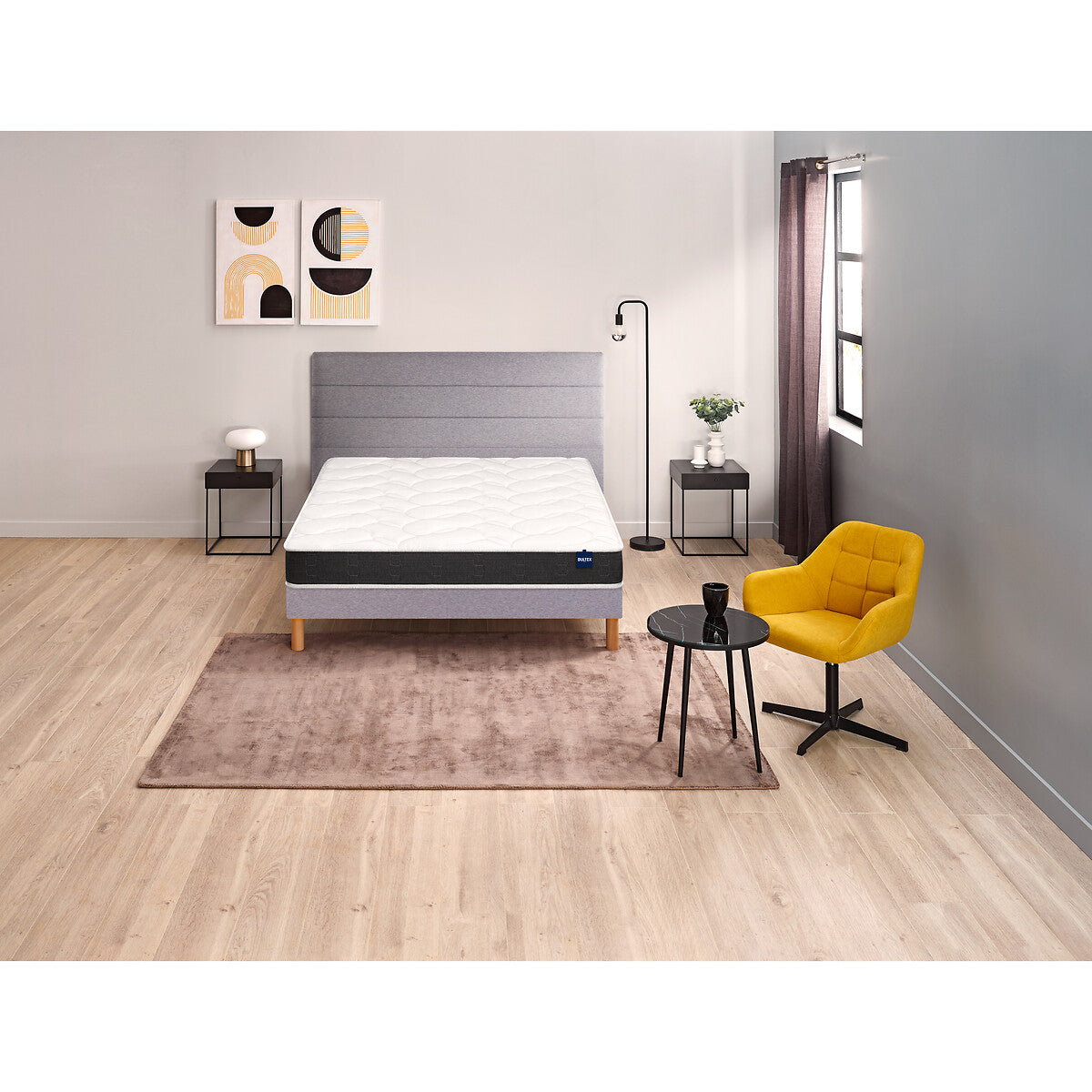 Matelas BULTEX mousse, soutien ferme, accueil moelleux, 80x200cm