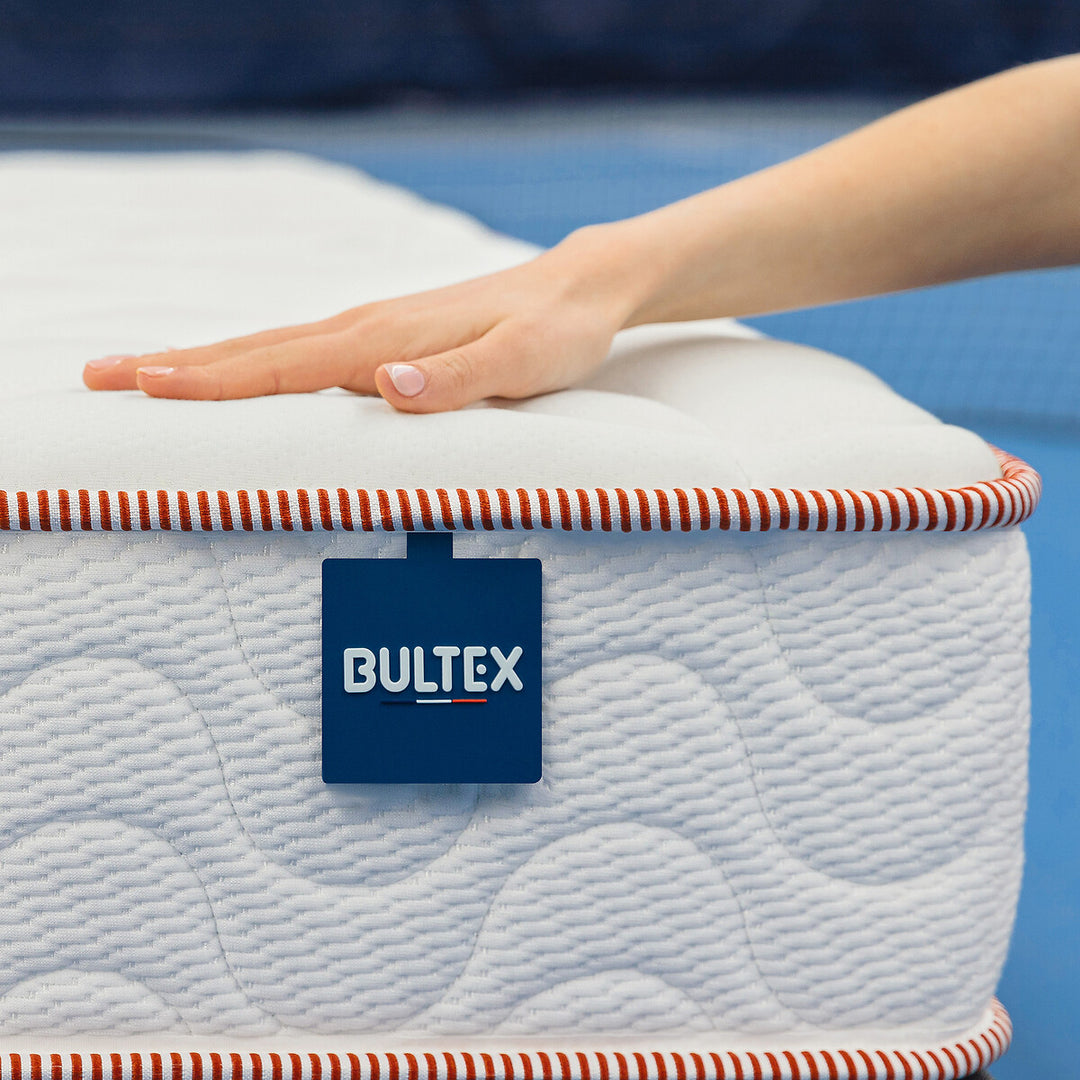 Matelas BULTEX mousse, soutien ferme, accueil mœlleux, 160x200cm