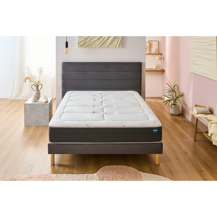 Matelas BULTEX Triomphal ressorts ensachés, soutien ferme, accueil enveloppant, 180x200cm