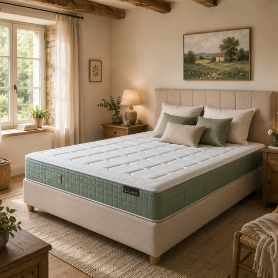 Matelas COSI PAR CAMIF Léana 2 en latex d'origine naturelle 21 cm