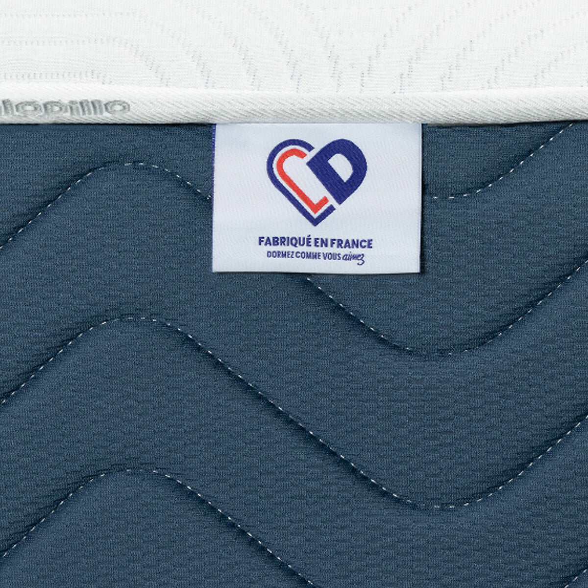 Matelas DUNLOPILLO Beverly latex, soutien ferme, accueil tonique, 140x200cm