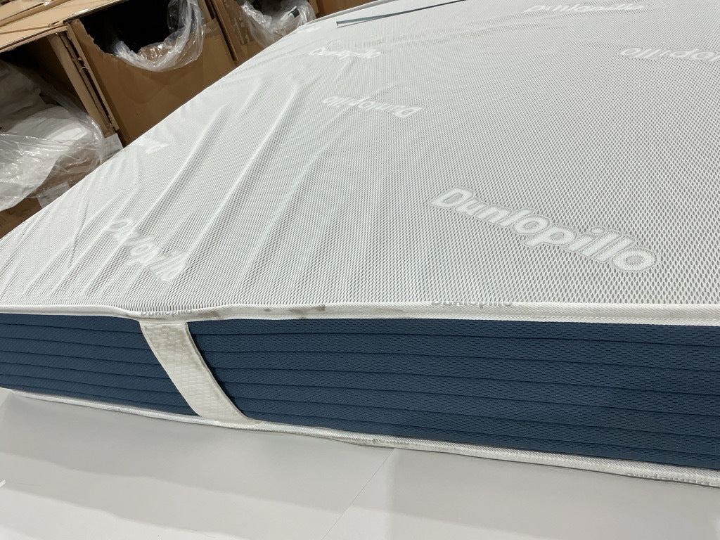 Matelas DUNLOPILLO Bellagio latex, soutien ferme, accueil moelleux, 140x190cm