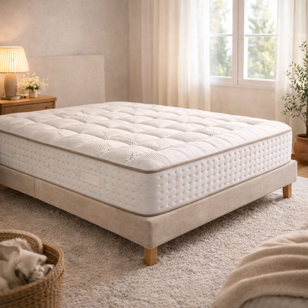 Matelas DUVIVIER Grand large à ressorts ensachés 27 cm 160x200cm