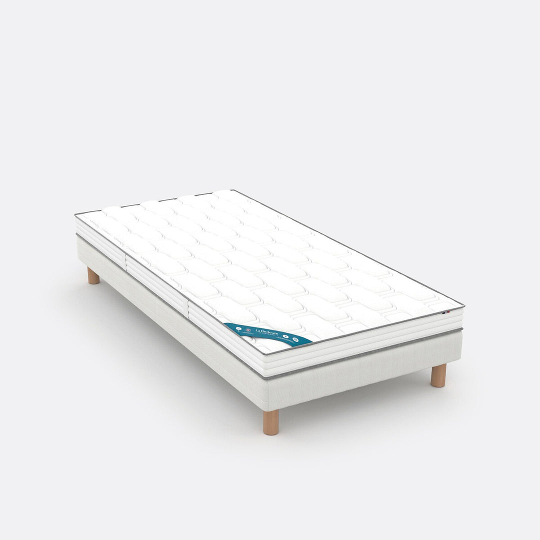 Matelas enfant 580 ressorts 5 zones, soutien ferme, accueil enveloppant