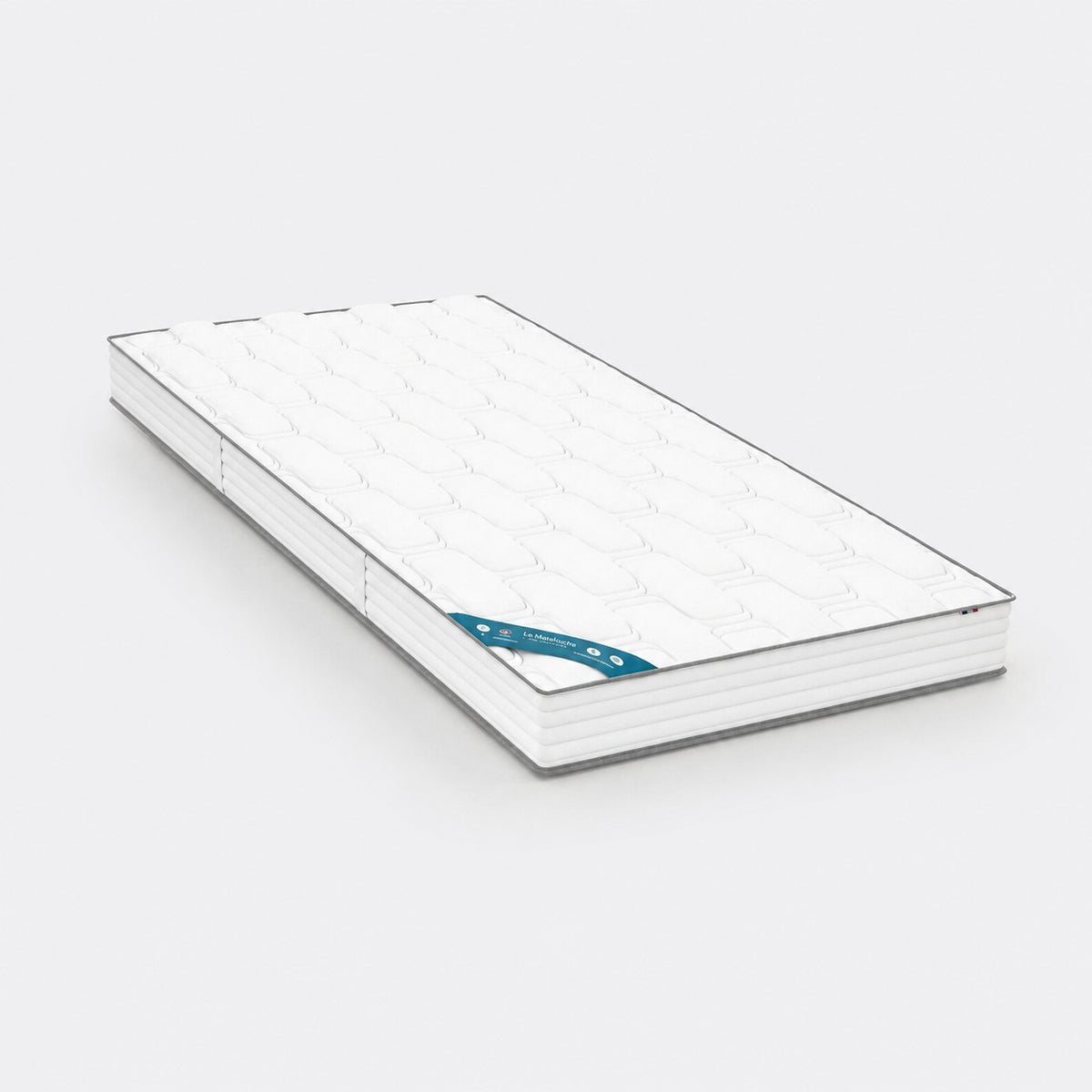 Matelas enfant 80x200cm 580 ressorts 5 zones, soutien ferme, accueil enveloppant