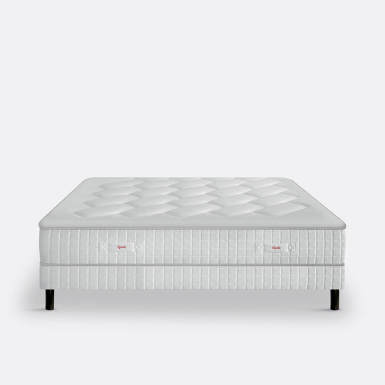 Matelas EPEDA ressorts ensachés, soutien soutien ferme, accueil confort moelleux, accueil cocooning, 140x190cm