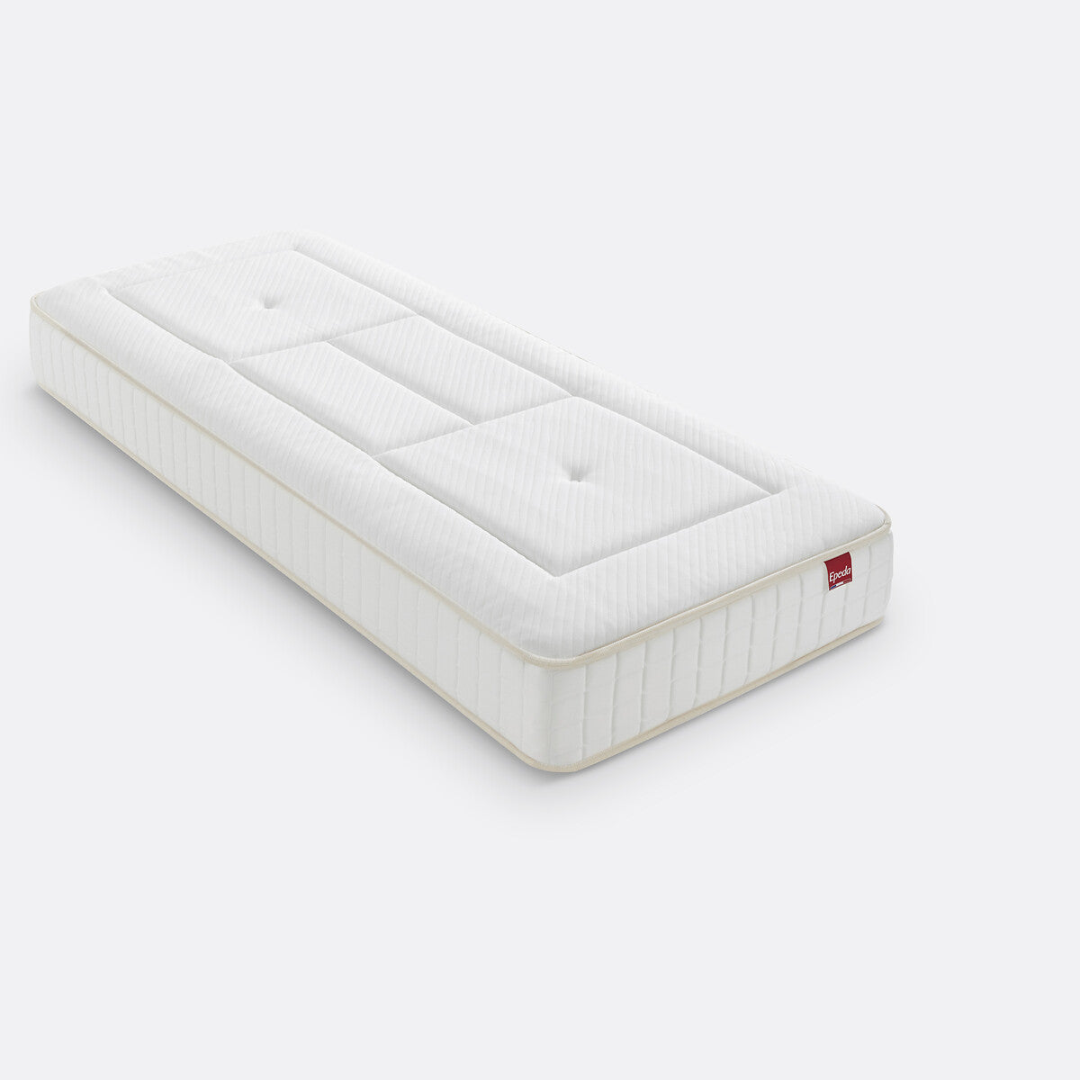 Matelas EPEDA ressorts ensachés, soutien équilibré, accueil enveloppant, 80x200cm