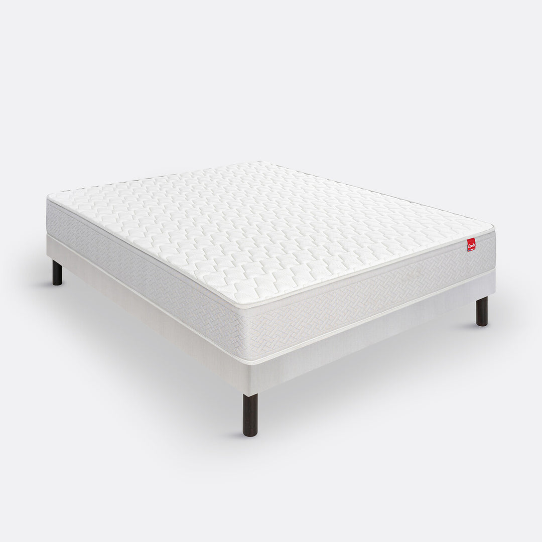 Matelas EPEDA Dépaysant ressorts, soutien ferme, accueil ferme, 140x190cm