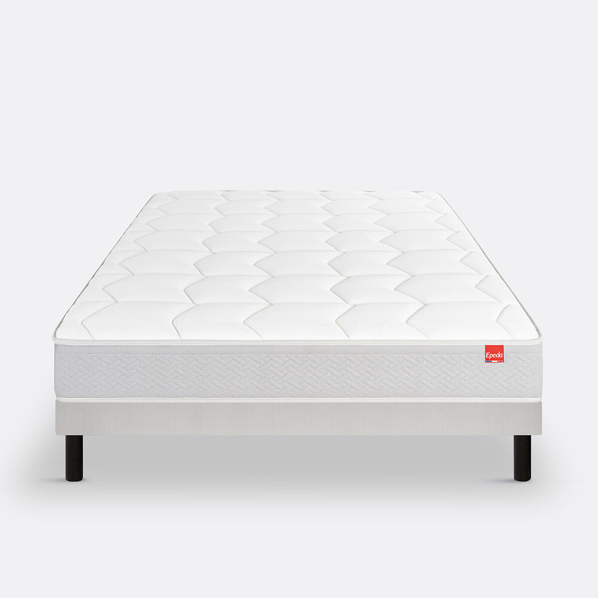 Matelas EPEDA 580 ressorts ensachés, soutien ferme, accueil équilibré, 160x200cm