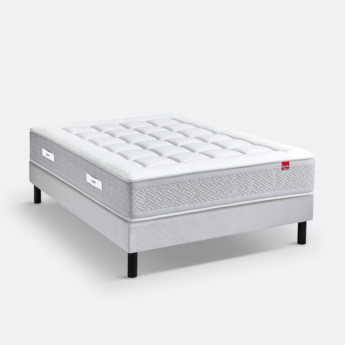 Matelas EPEDA 800 ressorts ensachés, soutien équilibré, accueil moelleux, 120x190cm