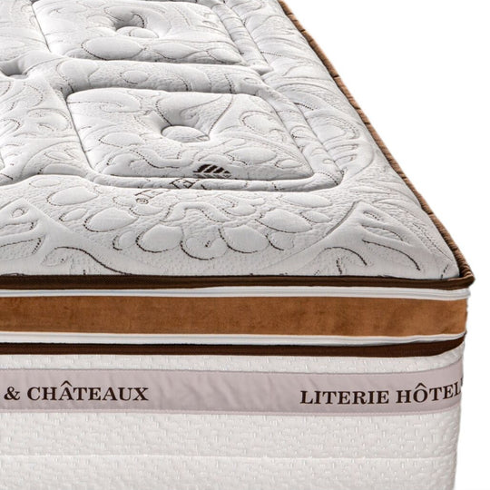 Matelas hybride LITERIE HOTELIERE DE FRANCE Renaissance 160x200cm avec surmatelas intégré