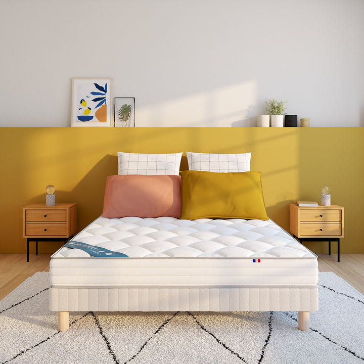 Matelas LA REDOUTE latex, soutien ferme, accueil enveloppant, 140x190cm