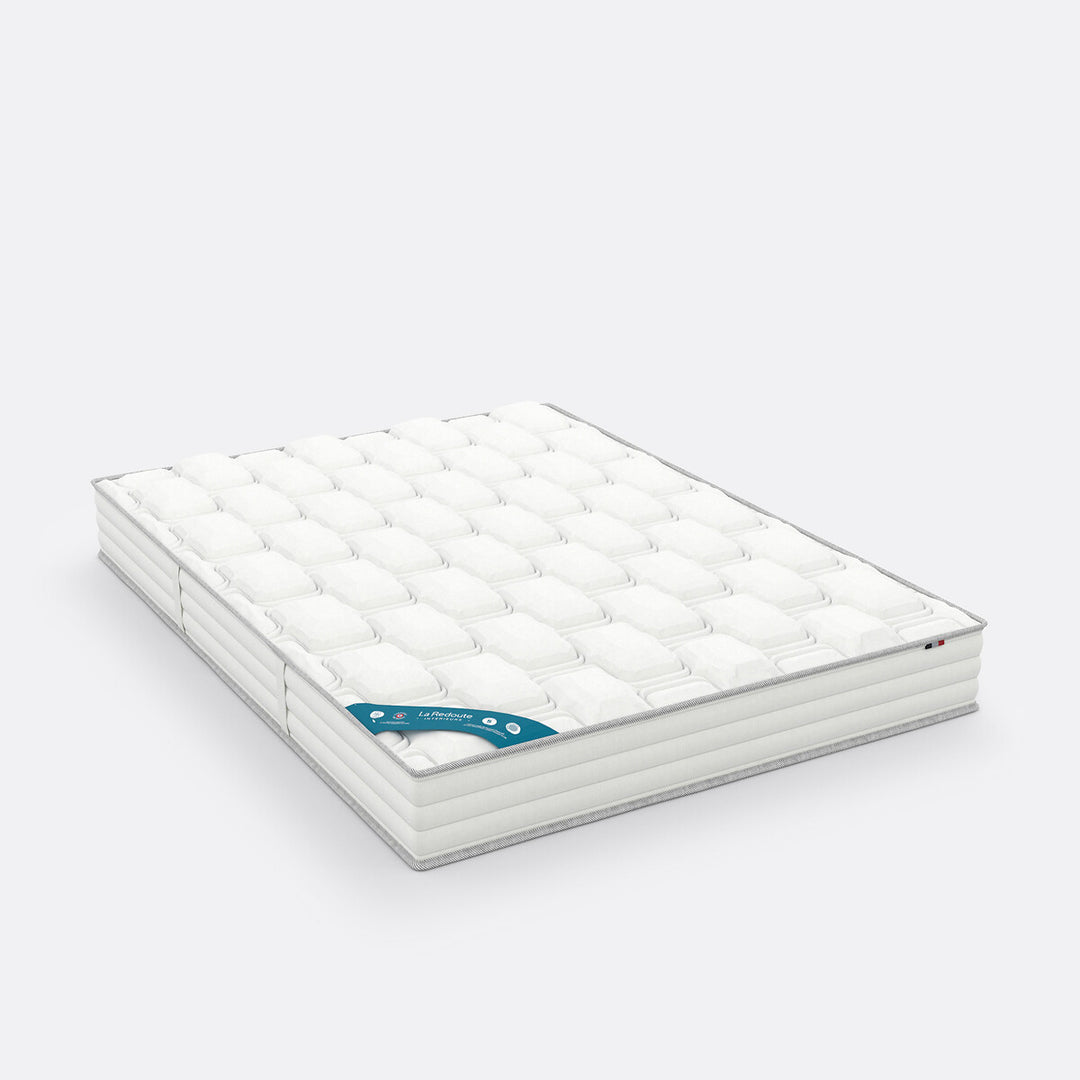 Matelas LA REDOUTE 580 ressorts ensachés, soutien ferme, accueil enveloppant, 120x190cm