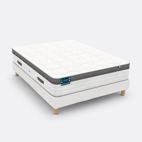 Matelas LA REDOUTE Premium 1134 ressorts ensachés, soutien ferme, accueil enveloppant, 160x200cm