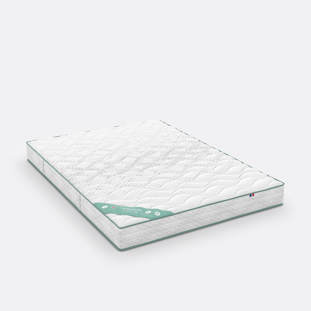 Matelas LA REDOUTE 580 ressorts ensachés, soutien ferme, accueil moelleux, 140x200cm