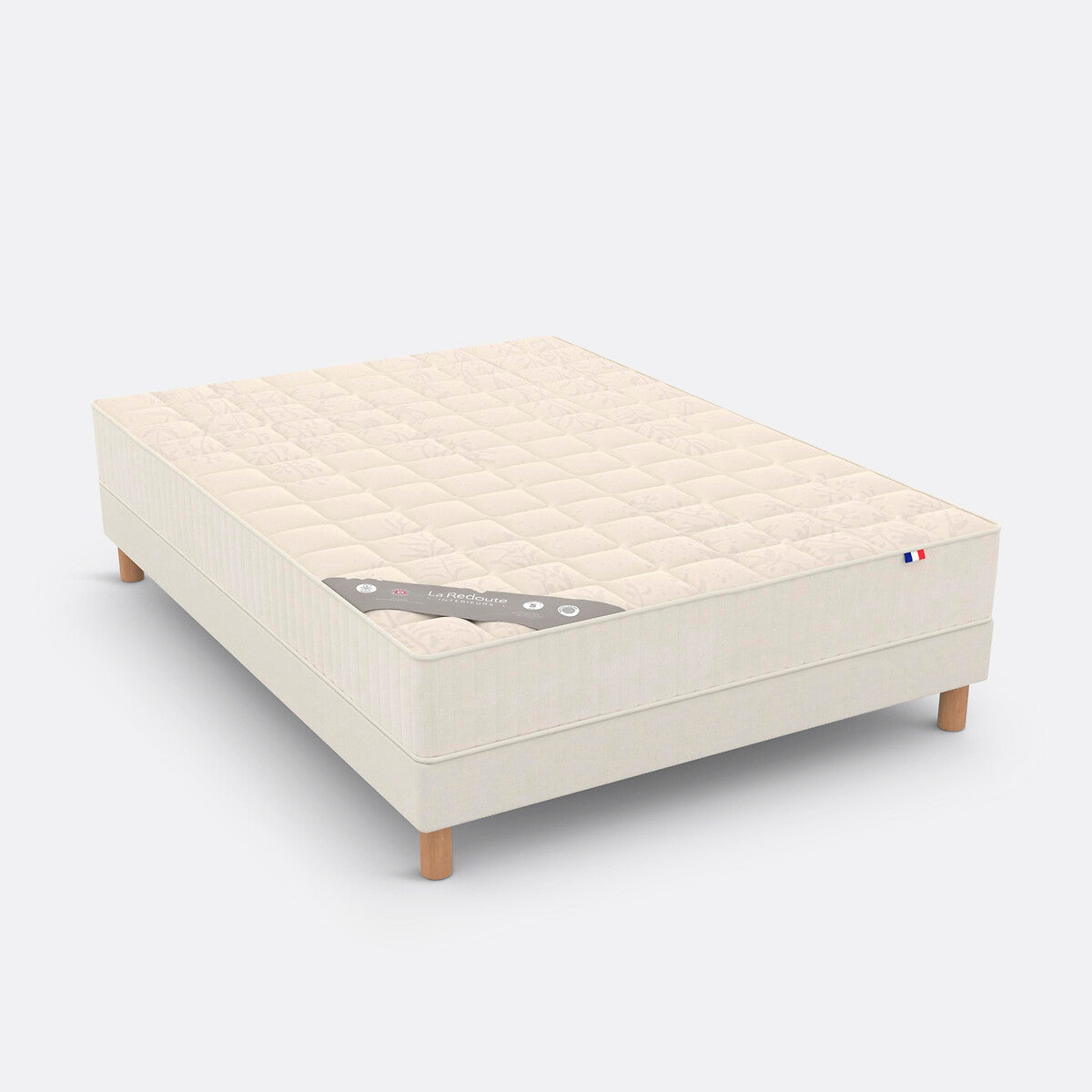Matelas LA REDOUTE Origine 520 ressorts ensachés, soutien ferme, accueil tonique, 160x200cm