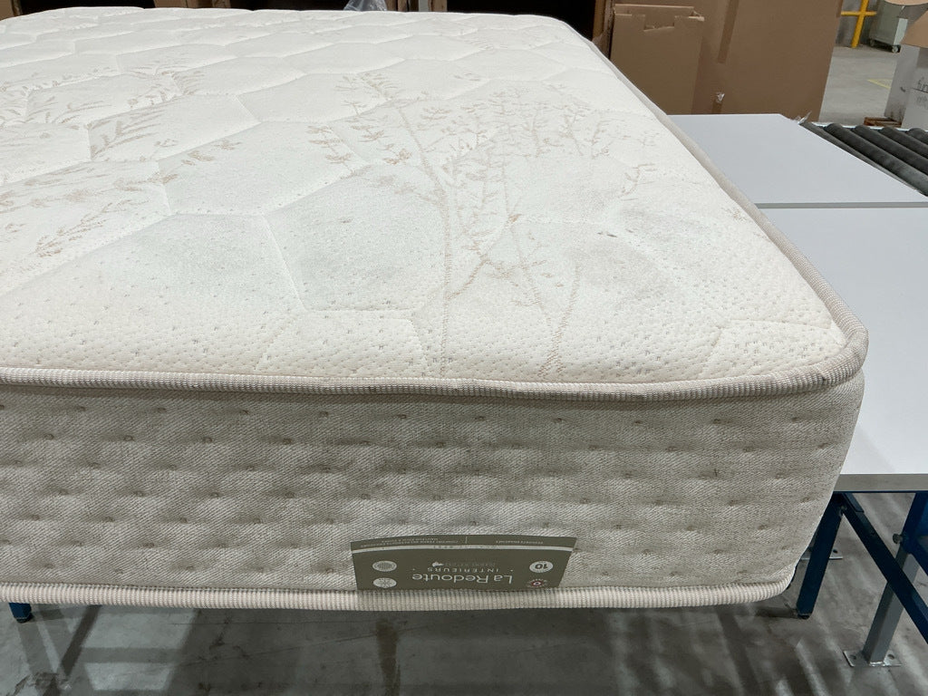 Matelas LA REDOUTE Origine 651 ressorts ensachés, soutien ferme, accueil moelleux, 140x190cm