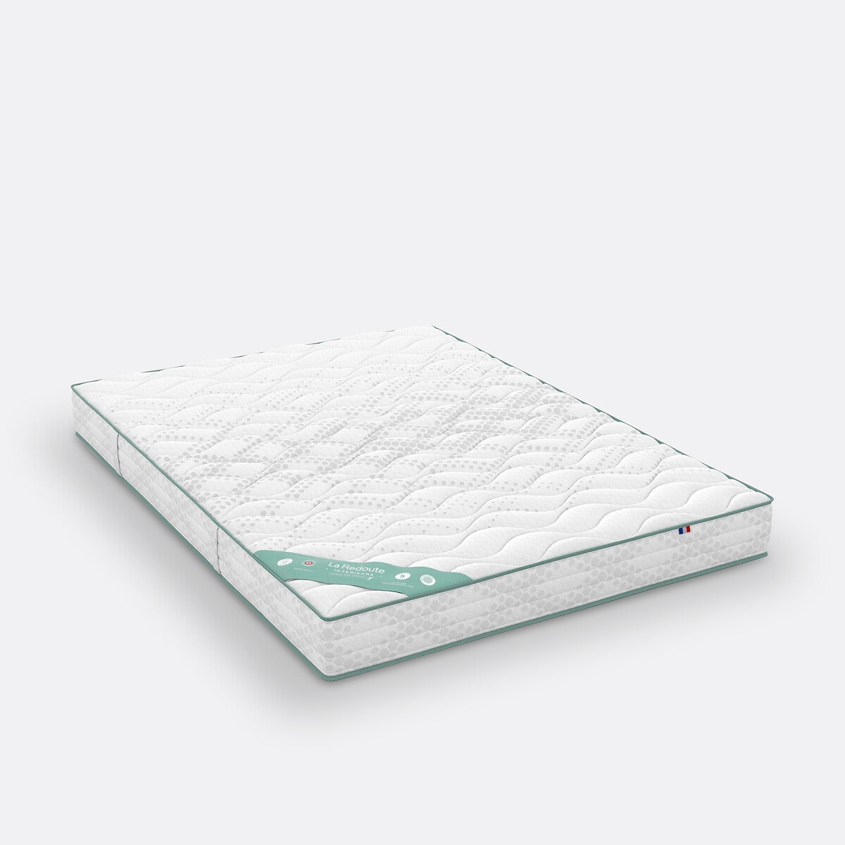 Matelas LA REDOUTE 660 ressorts ensachés, soutien très ferme, accueil moelleux, 140x190cm