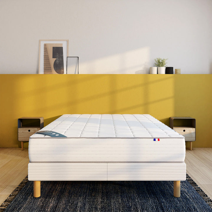Matelas LA REDOUTE 580 ressorts ensachés, soutien ferme, accueil enveloppant, 160x200cm