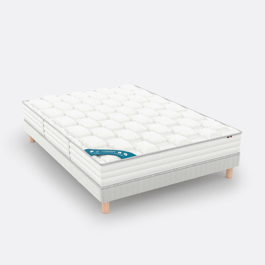 Matelas LA REDOUTE 580 ressorts ensachés, soutien ferme, accueil enveloppant, 160x200cm