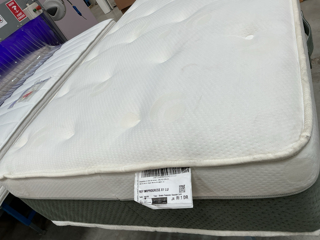 Matelas LA REDOUTE ressorts, soutien ferme, accueil enveloppant, 90x200cm