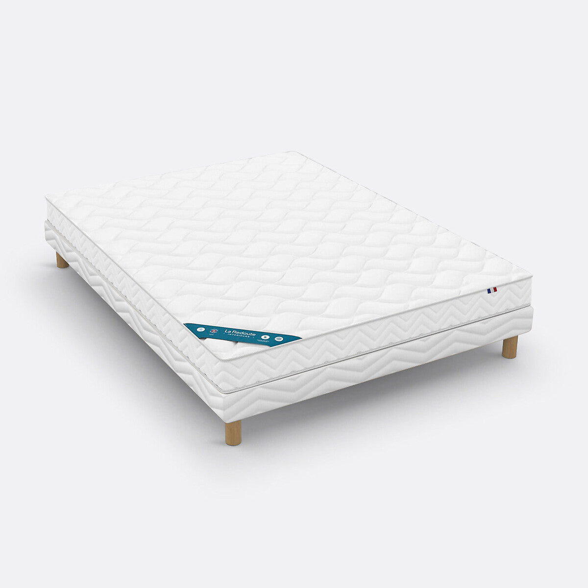 Matelas LA REDOUTE mousse, soutien très ferme, accueil moelleux, 140x190cm