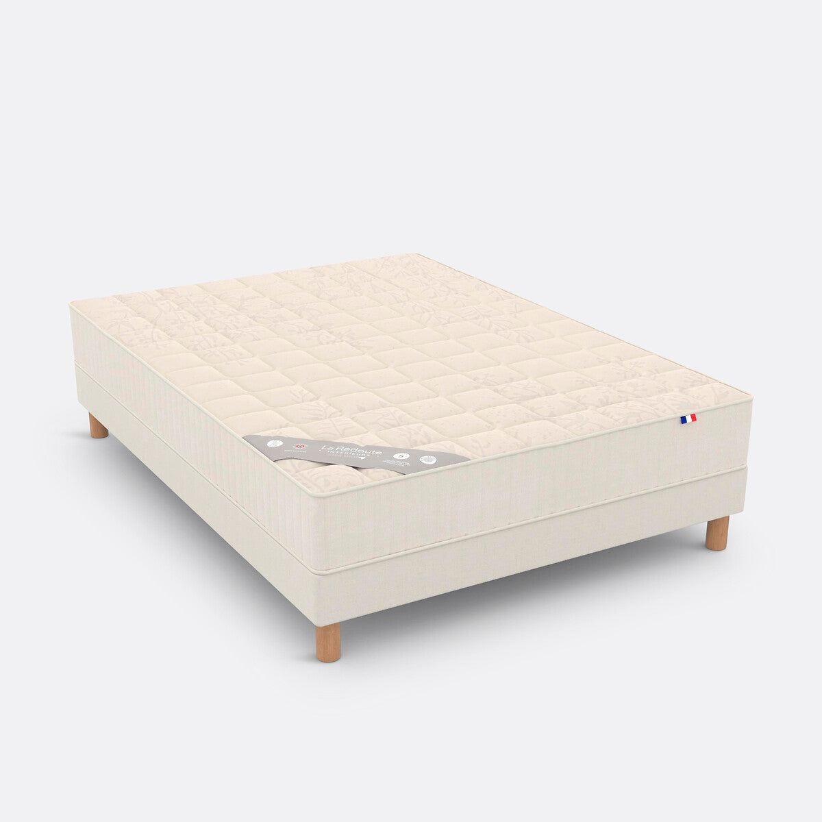 Matelas LA REDOUTE INTÉRIEURS 588 ressorts, soutien ferme, accueil moelleux