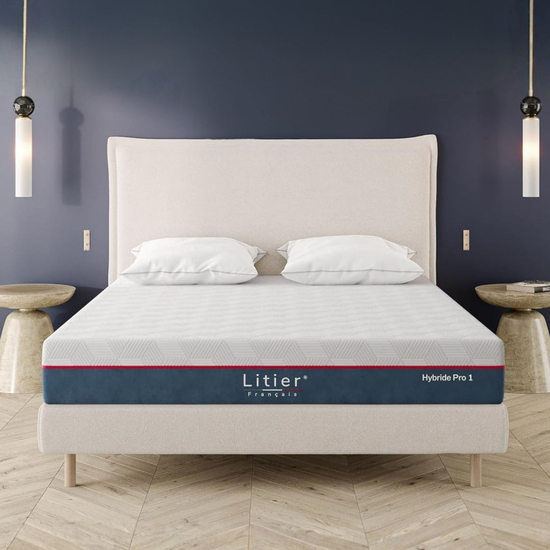 Matelas LITIER FRANCAIS Hybride Pro 1 160x200cm