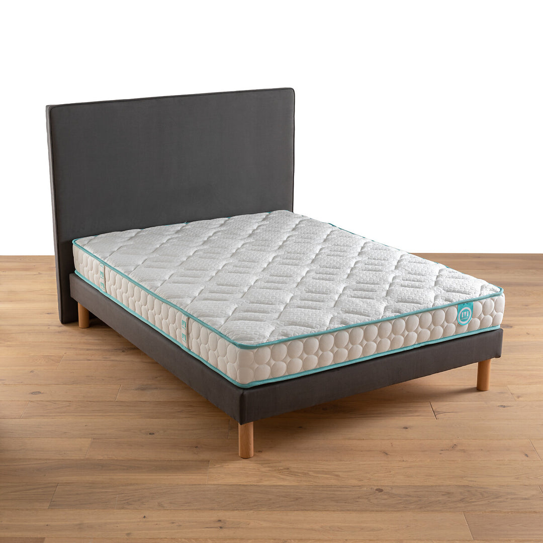 Matelas MERINOS latex, soutien ferme, accueil mousse d'accueil + 250gr/m2 fibres de polyester, 180x200cm