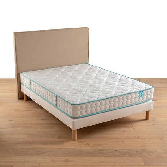 Matelas MERINOS LE TOUT TENDRE ressorts ensachés, soutien souple à mi-dur, 160x200cm