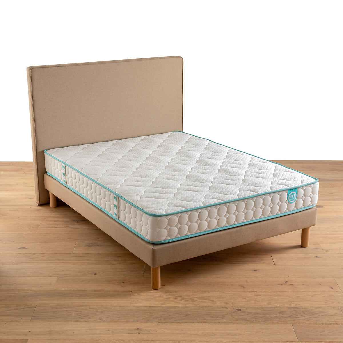 Matelas MERINOS LE TOUT TENDRE ressorts ensachés, soutien souple à mi-dur, 160x200cm