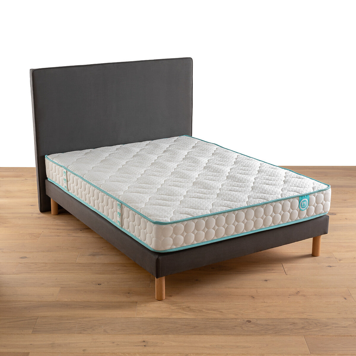Matelas MERINOS LE TOUT TENDRE ressorts ensachés, soutien ferme, accueil enveloppant, 140x190cm