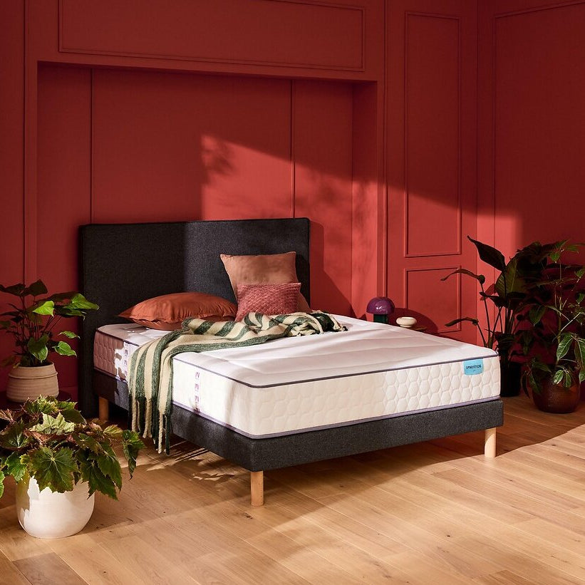 Matelas MERINOS 580 ressorts ensachés, soutien ferme, accueil moelleux, 160x200cm