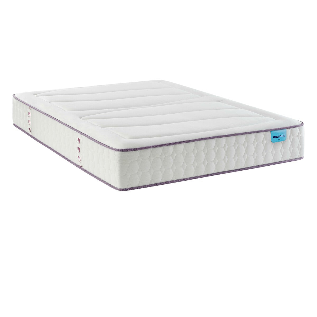 Matelas MERINOS 580 ressorts ensachés, soutien ferme, accueil moelleux, 160x200cm