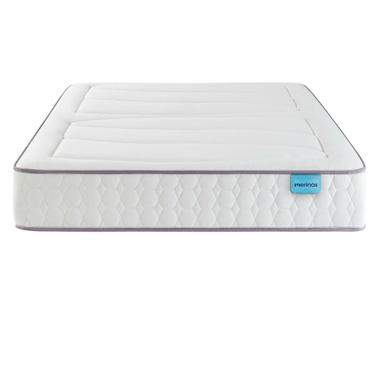 Matelas MERINOS 580 ressorts ensachés, soutien ferme, accueil moelleux, 160x200cm
