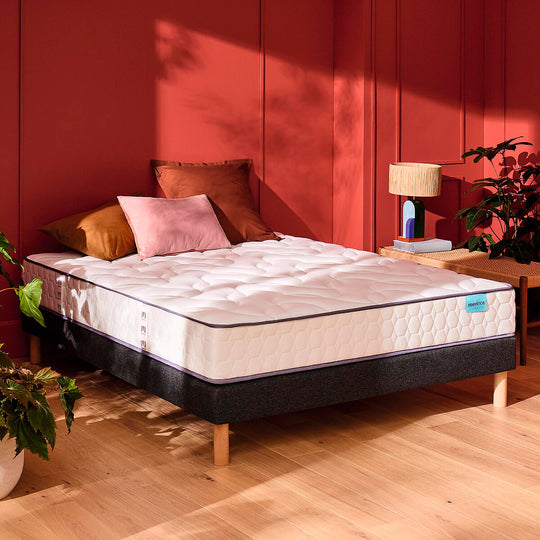 Matelas MERINOS 580 ressorts ensachés, soutien ferme, accueil moelleux, 160x200cm