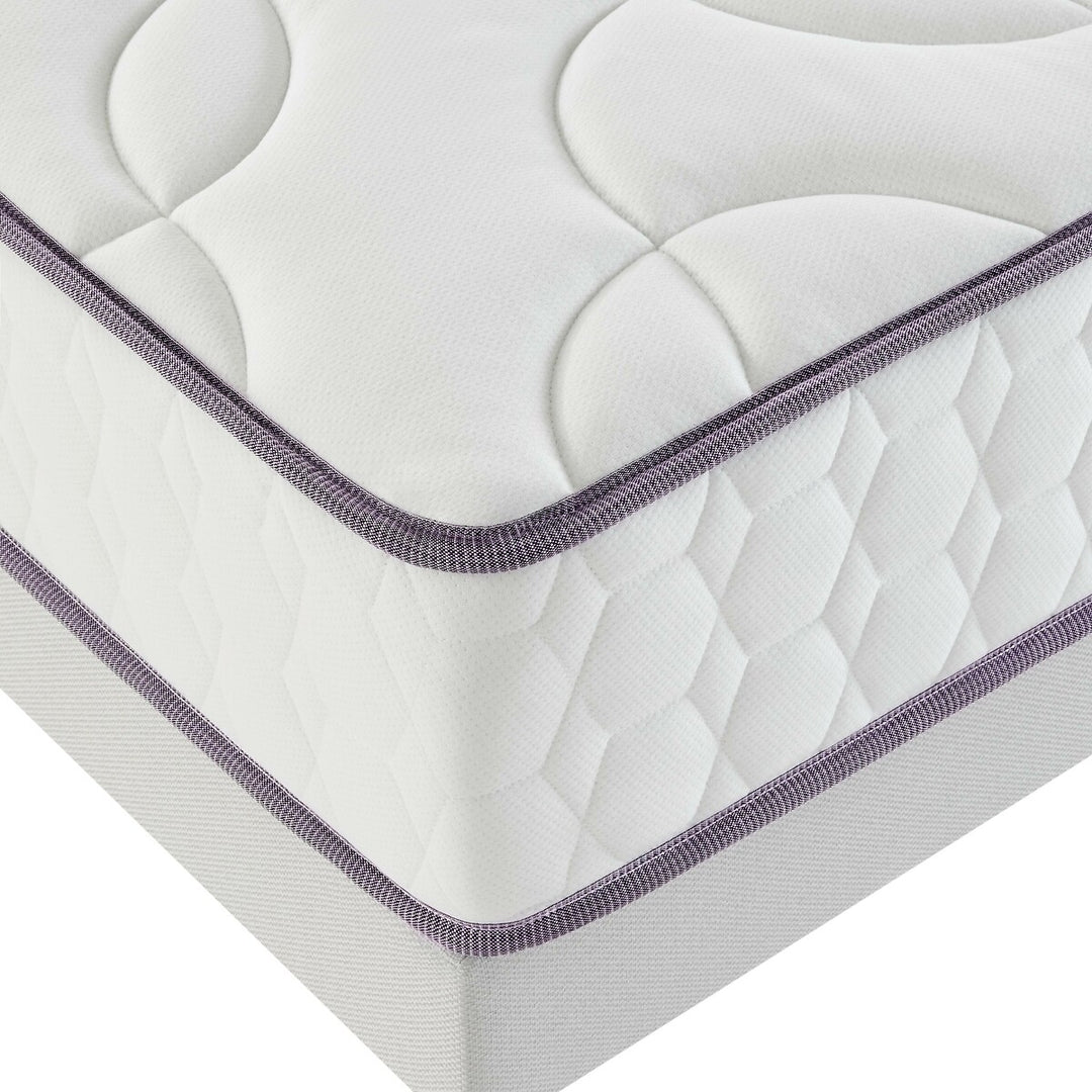 Matelas MERINOS 580 ressorts ensachés, soutien ferme, accueil moelleux, 160x200cm
