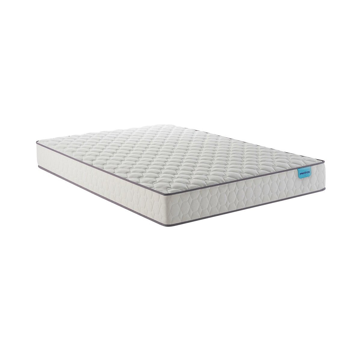 Matelas MERINOS Well Bed 520 ressorts ensachés, soutien ferme, accueil moelleux, 160x200cm