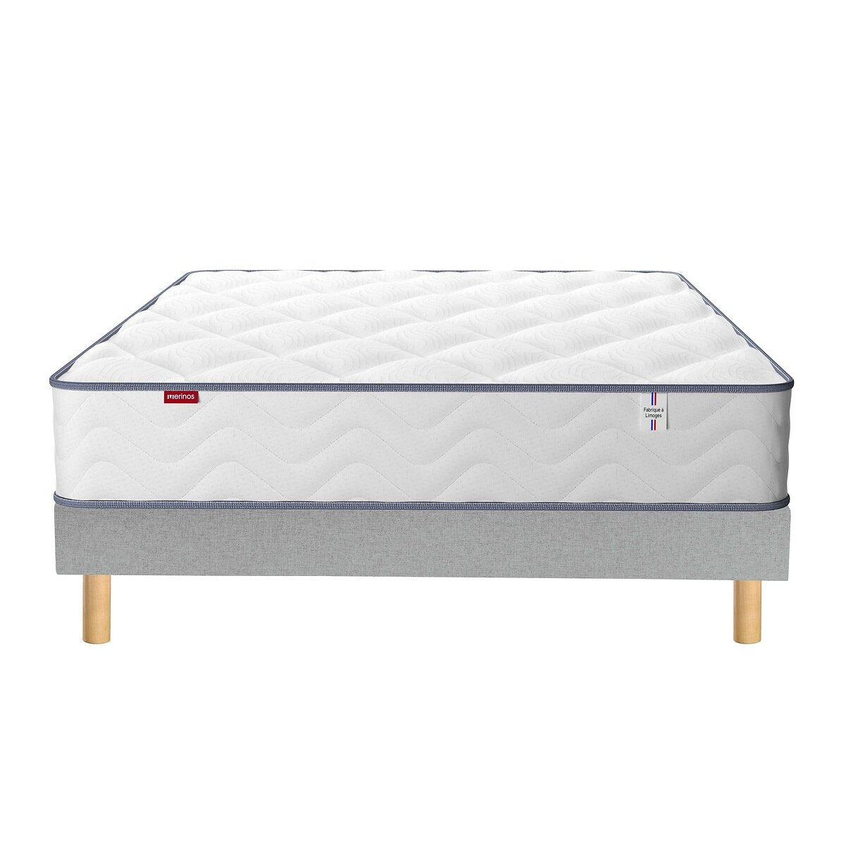 Matelas MERINOS Sweety 580 ressorts ensachés, soutien ferme, accueil moelleux, 140x190cm