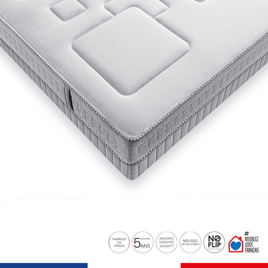 Matelas SIMMONS SW3 160x200cm ressorts ensachés