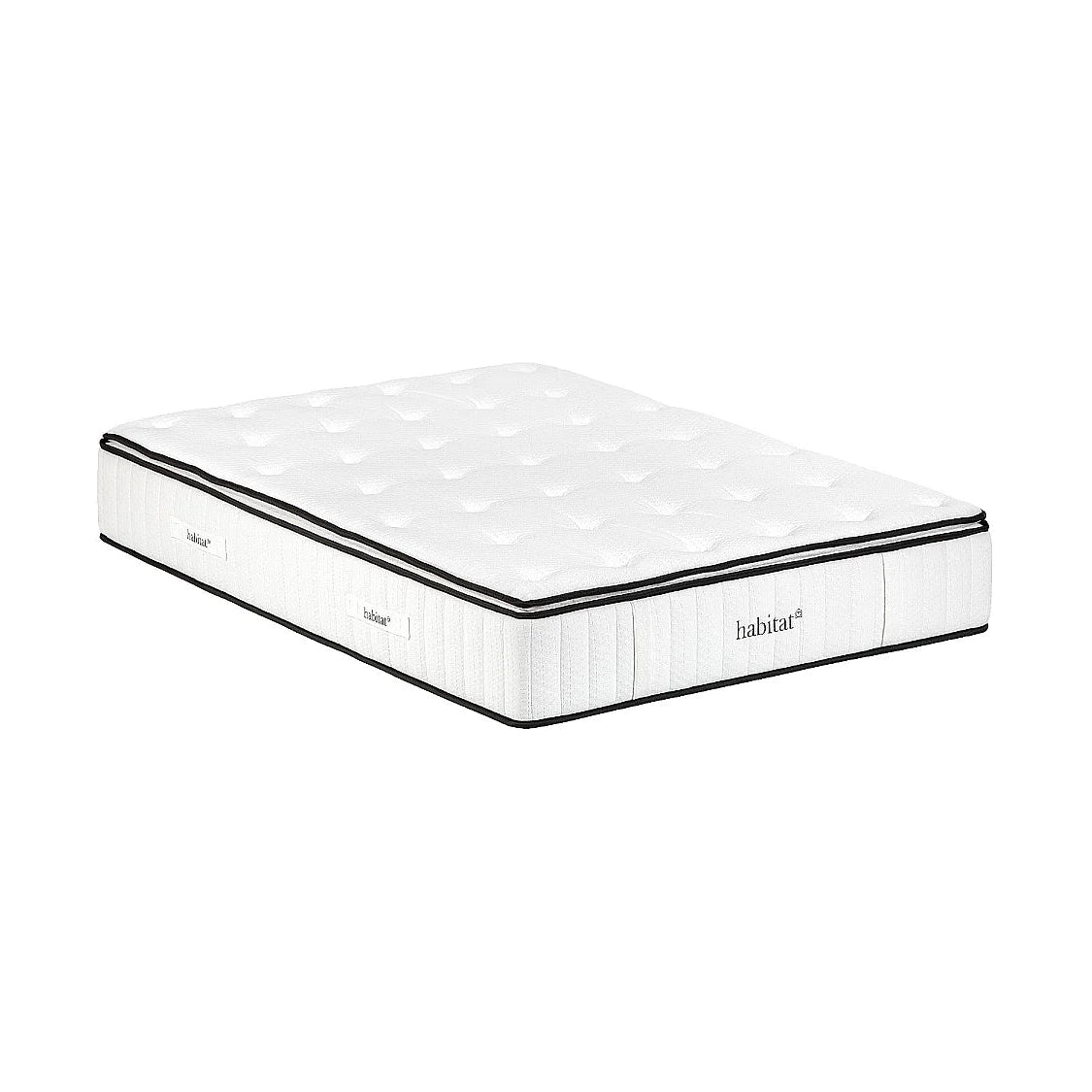 Matelas hybride HABITAT Excellence 180x200 cm ressorts ensachés et mousse à mémoire de forme avec surmatelas — photo produit