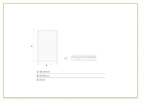 Matelas KIPLI Hybride Ultime 160x200cm — photo produit
