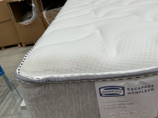 Matelas SIMMONS Escapade Honfleur 140x190 cm — photo produit