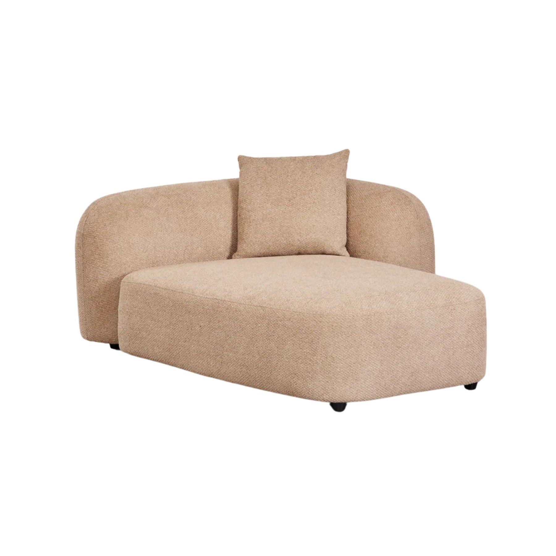 Méridienne droite SKLUM Coco en tissu chenille reconditionné – Bonne ...
