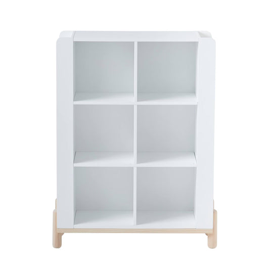Meuble 6 cases VERTBAUDET blanc