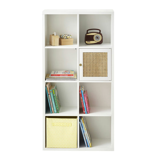 Meuble 8 cases VERTBAUDET blanc